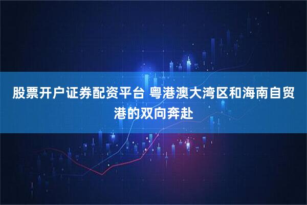 股票开户证券配资平台 粤港澳大湾区和海南自贸港的双向奔赴