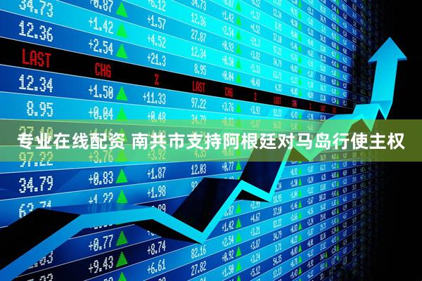 专业在线配资 南共市支持阿根廷对马岛行使主权
