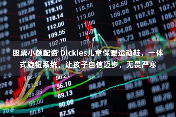 股票小额配资 Dickies儿童保暖运动鞋，一体式旋钮系统，让孩子自信迈步，无畏严寒