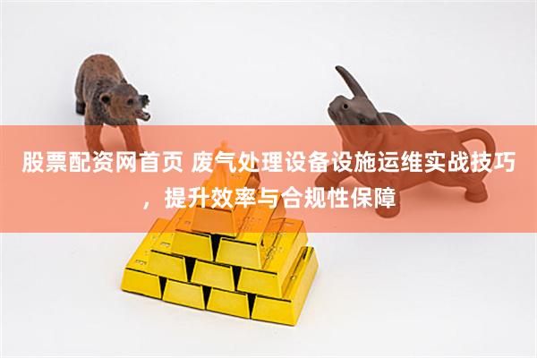 股票配资网首页 废气处理设备设施运维实战技巧，提升效率与合规性保障